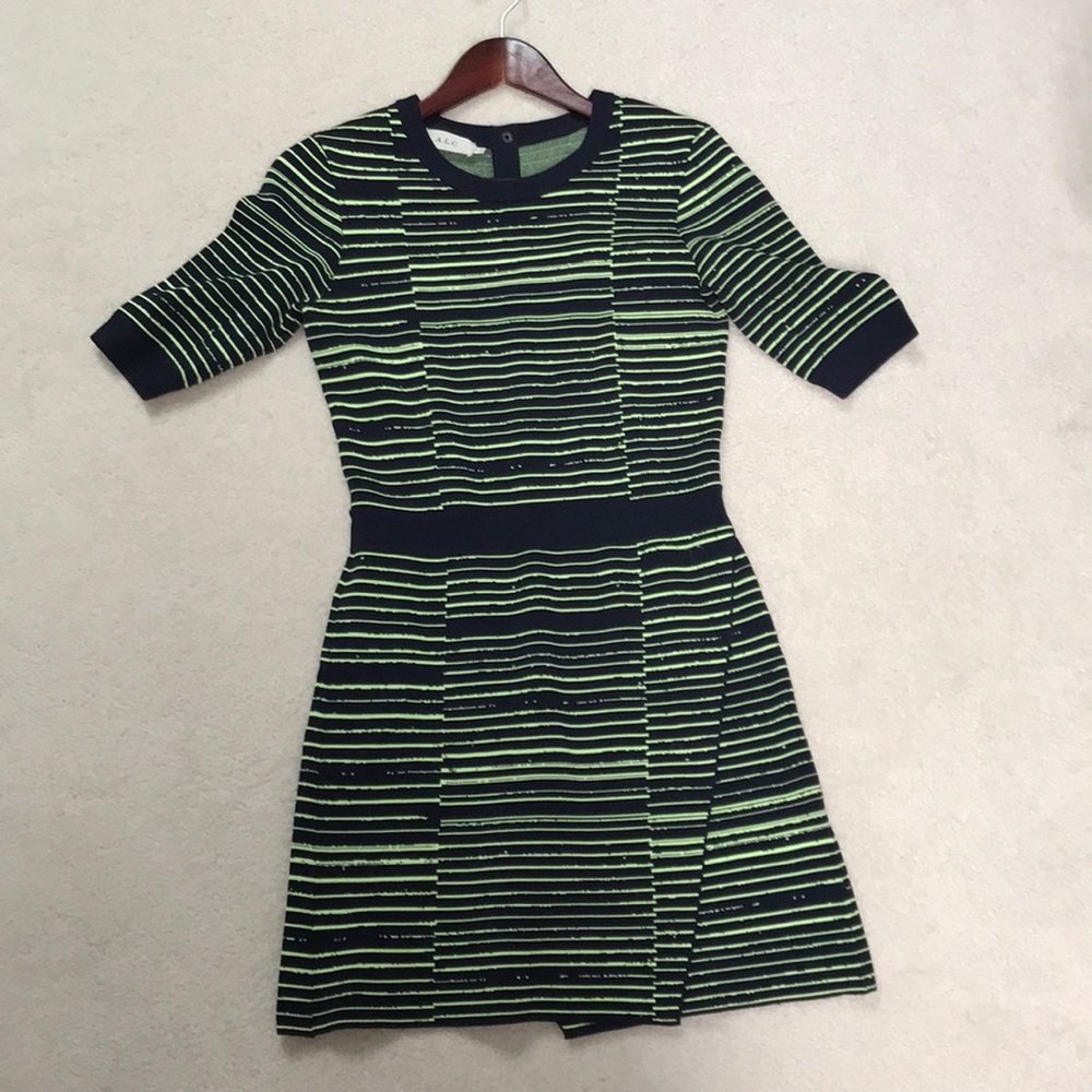 ALC Beautiful 💜 Mini Dress Blue Green Sz Small